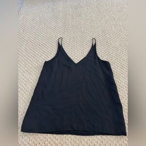 Elegant Black Women's layered Tank Top